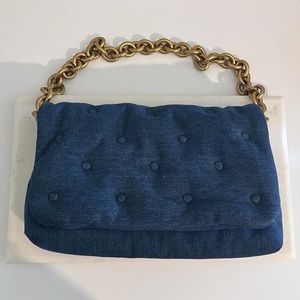 Zara Denim Chain Bag